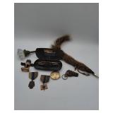 Medals totem animal tail clip glasses
