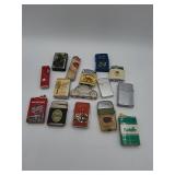 Vintage cigarette lighters, 15 pieces