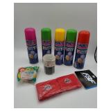 Party Spray Lot with Wristbands, Flossers, Cards