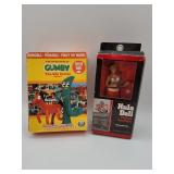 Gumby 60s Series DVD with Pokey Toy and Bell HulaD