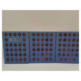 Lincoln Wheat Cent Collection 1941-1958 in Album