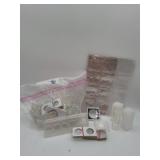 Coin holders and display materials