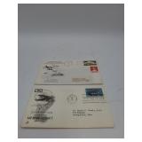 US Air Mail Service first day cover envelopes