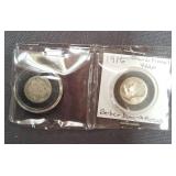 1916 Barber and Mercury Dimes