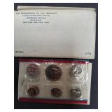 1972 U.S. Mint Uncirculated Coin Set with Envelope