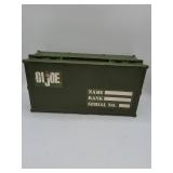 GI Joe storage case with tray