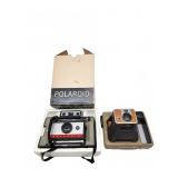 Polaroid Model 220 Land Camera with Box and Kodak