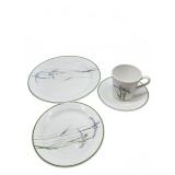 Corelle by Corning Iris Plate Set with Cup and Sau