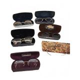Eyeglasses With Cases Assorted Makers