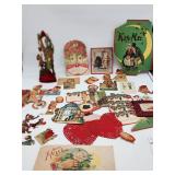 Valentine And Holiday Card Ephemera Collection