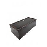 Wooden Box with Sliding Lid