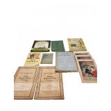 Ephemera Lot With Tractor, Law, Theater Booklets