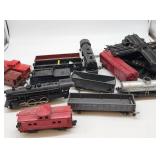 American Flyer Train Cars and Tracks Assortment