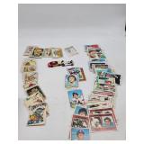 Sports and Donruss Cards With Toy Cars