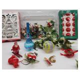Christmas Ornaments With Santa Figures