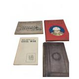 4 Books: Irving Vol. V, 1859, Civil War, Skates