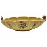 Abingdon USA Floral Pottery Bowl