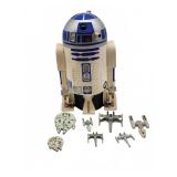 Star Wars R2-D2 Ceramic Jar with Miniature Ships