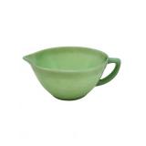 Green Jadeite Glass Mixing Bowl with Handle