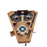Wooden Pinball Baseball Game