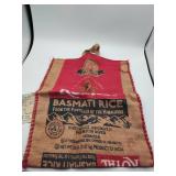 Royal Basmati Rice 20 lb Burlap Bag