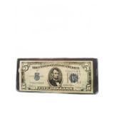 1953A Five Dollar Silver Certificate Note