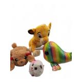 Simba Plush, Ty Beanie Boos Narwhal, 2 Plush Toys