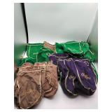 Crown Royal Mixed Lot of 17 Fabric Bags
