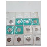 Barber Dime Collection 1899-1912