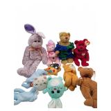 Ty Beanie Babies Bears and Plush Animals Mix