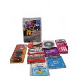 PalmPak Travel Card, DVDs, Cassettes, Calculator