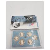 2009 US Mint DC & Territories Quarters Proof Set