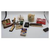 Vintage Gillette Razors Shaving Brushes Mug Lot