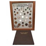Type Coins Display and American Eagle Silver Album