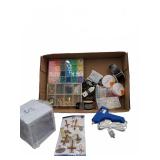 Bead Organizer, Craft Supplies, Glue Gun