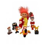 Plush Troll Doll, Elf, Ronald McDonald, Figures