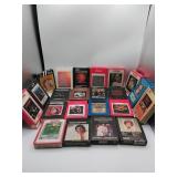 Vintage 8-Track Music Cartridges