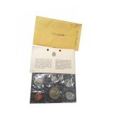 1968 Canada Mint Coin Set with Envelope