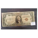 WWII Hawaii Emergency $1 Silver Certificate