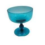 Morgantown Peacock Blue Compote
