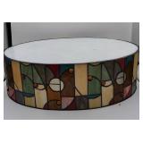 Stained Glass Drum Ceiling Light Shade