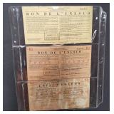 UNESCO Coupons and Bonds Collection