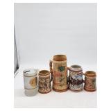 Smith & Wesson, Budweiser, New York steins