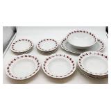 Jardis Made in Poland Porcelain Bowls and Plates