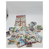 Baseball Cards Lot With Reds Superstars Sheet