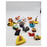 Fast Food and Character Toy Cars