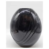 Royal Haeger Black Ceramic Vase