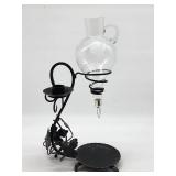 Vintage German Wrought Iron Wine Decanter Set