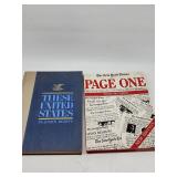 These United States & New York Times Page One