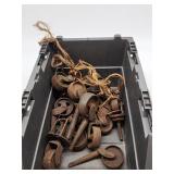 Metal Casters with Axle Rods